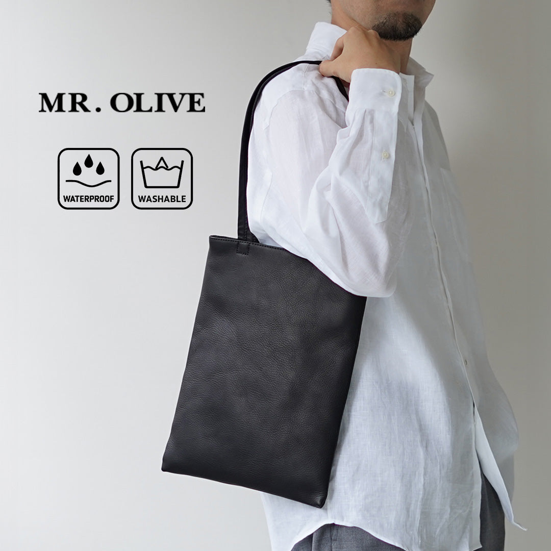 MR.OLIVE（ミスターオリーブ） フラット トートバッグM インパーマ
