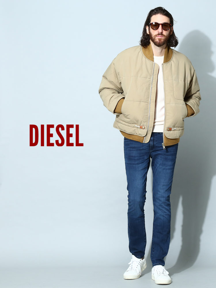 ディーゼル メンズ ブルゾン DIESEL ブランド アウター ツイル