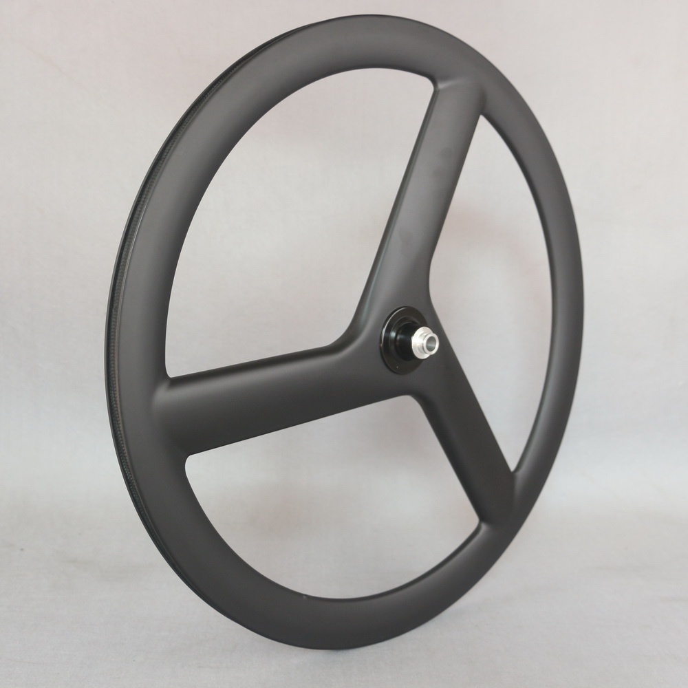 フルカーボン 50*23mm 幅 3 スポーク ディスクホイールセット SP-33