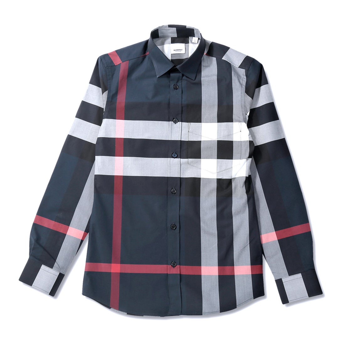 バーバリー BURBERRY シャツ メンズ チェック ストレッチコットン