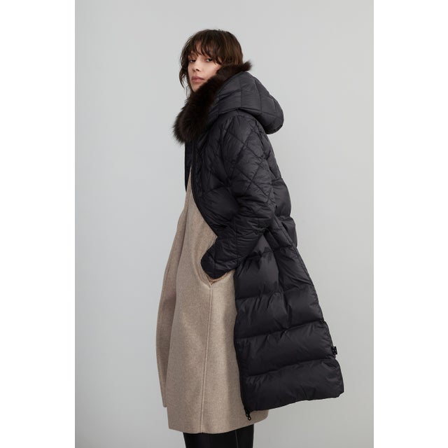 SAQUIDUE brown fur-fox / サクイドゥエ （NERO） -デュベティカ