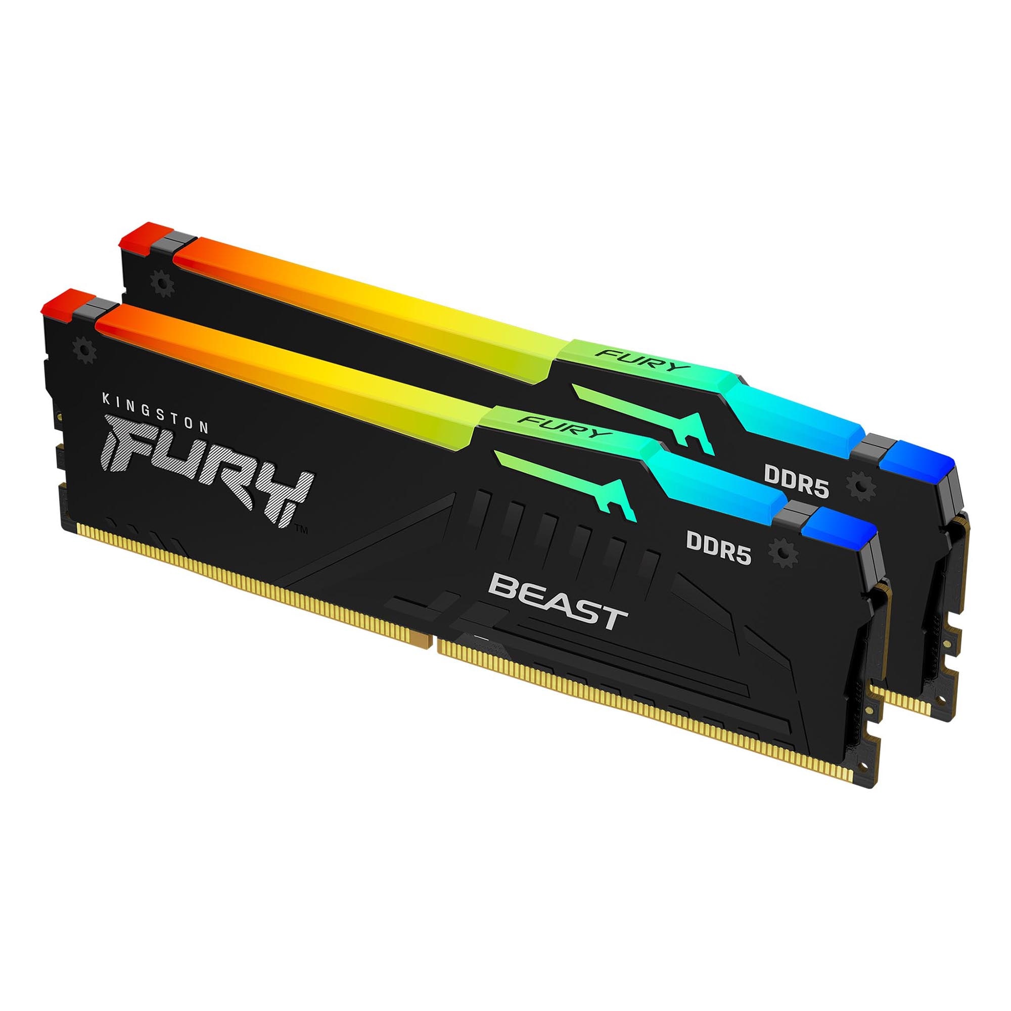 Memorie RAM Fury Beast, Kingston, 16 GB, 6000 MHz, DDR-5, 2 bucati