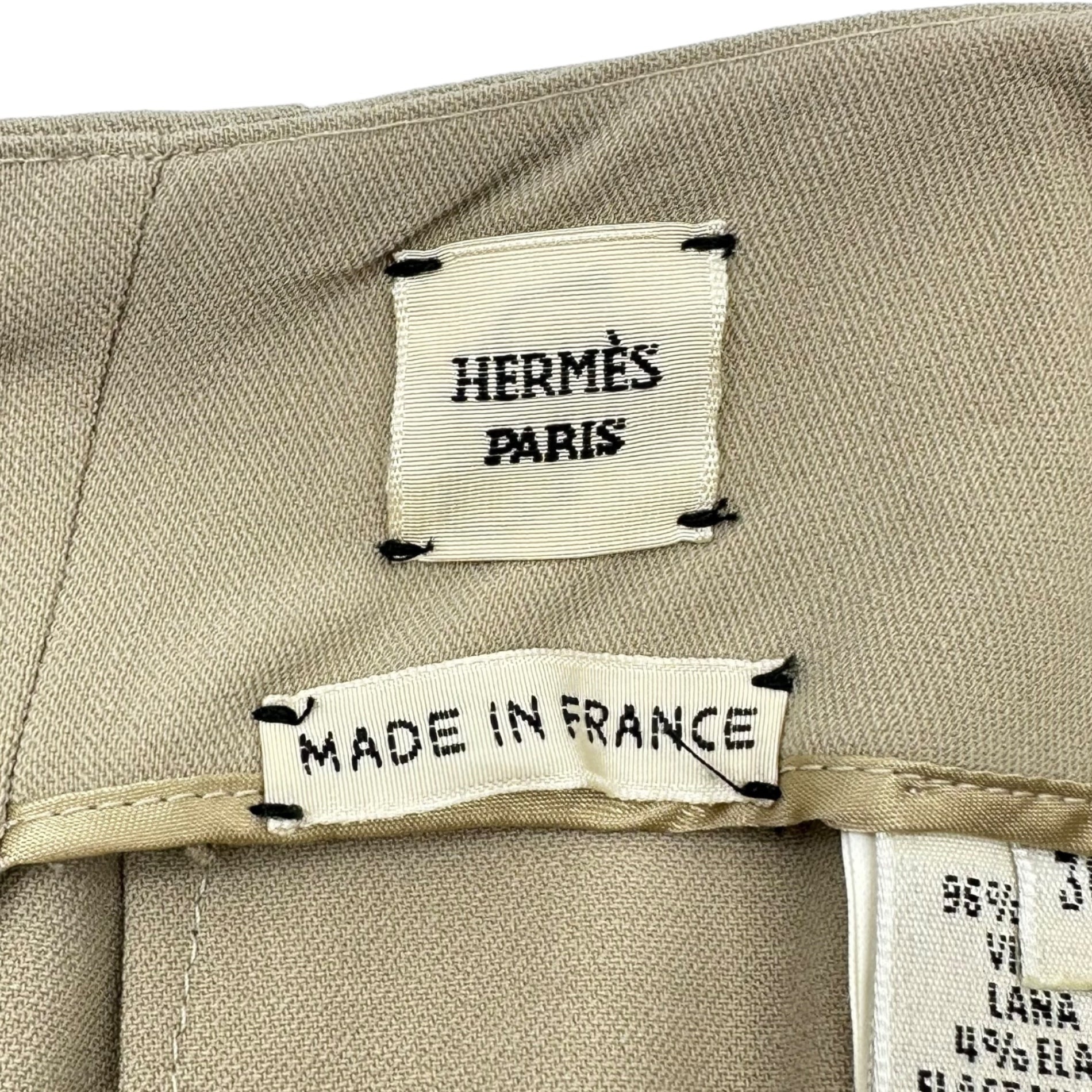 HERMES(エルメス) by Jean Paul Gaultier Cadena Zip Stretch Wool