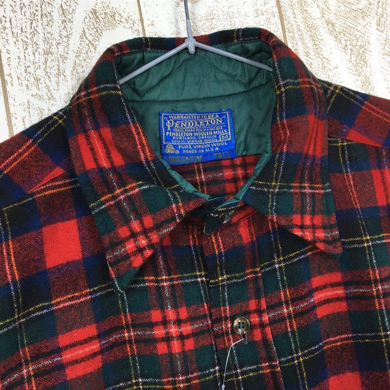 Men's M レッド系】Pendleton ( ペンドルトン ) 70S ウールシャツ