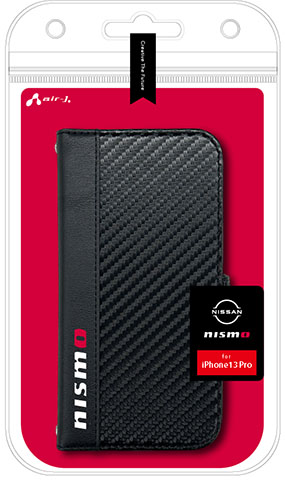 nismo iPhone13 Pro用 カーボン+レザー調 耐衝撃 背面ケース | 株式
