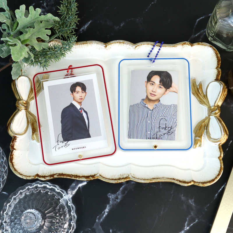 モノカラーアクリルフレーム カードサイズ ホワイト| FUKUYA ONLINE