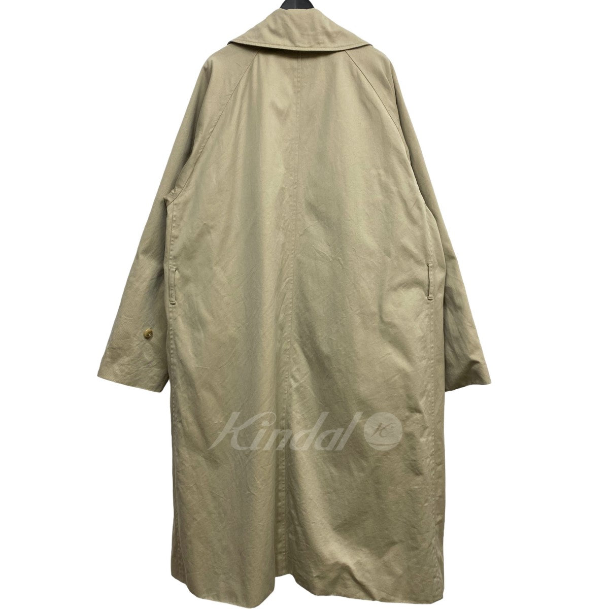 COMOLI(コモリ) 20SS コットンギャバタイロッケンコート ベージュ