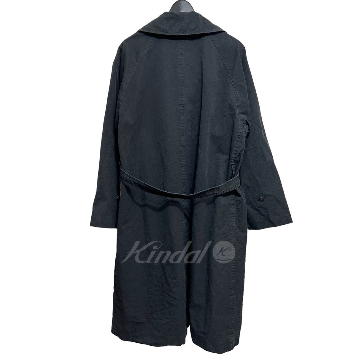 COMOLI(コモリ) 2022SS ウォッシュドタイロッケンコート V01-04008