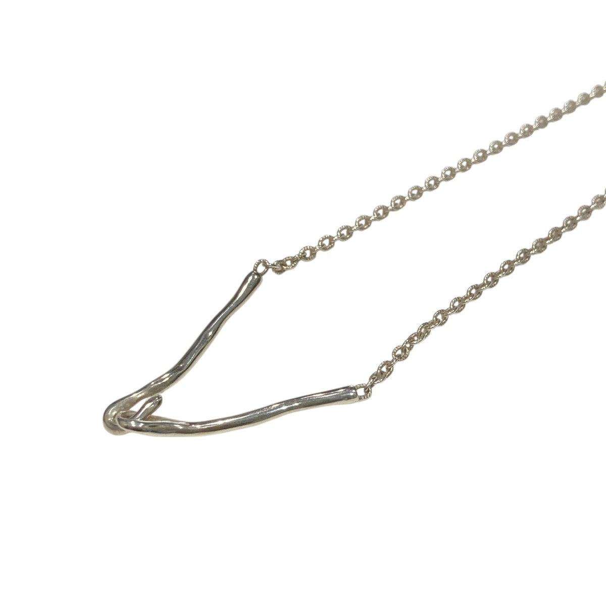 GAGAN(ガガン) 【jwdiye single】フックネックレス シルバー｜【公式