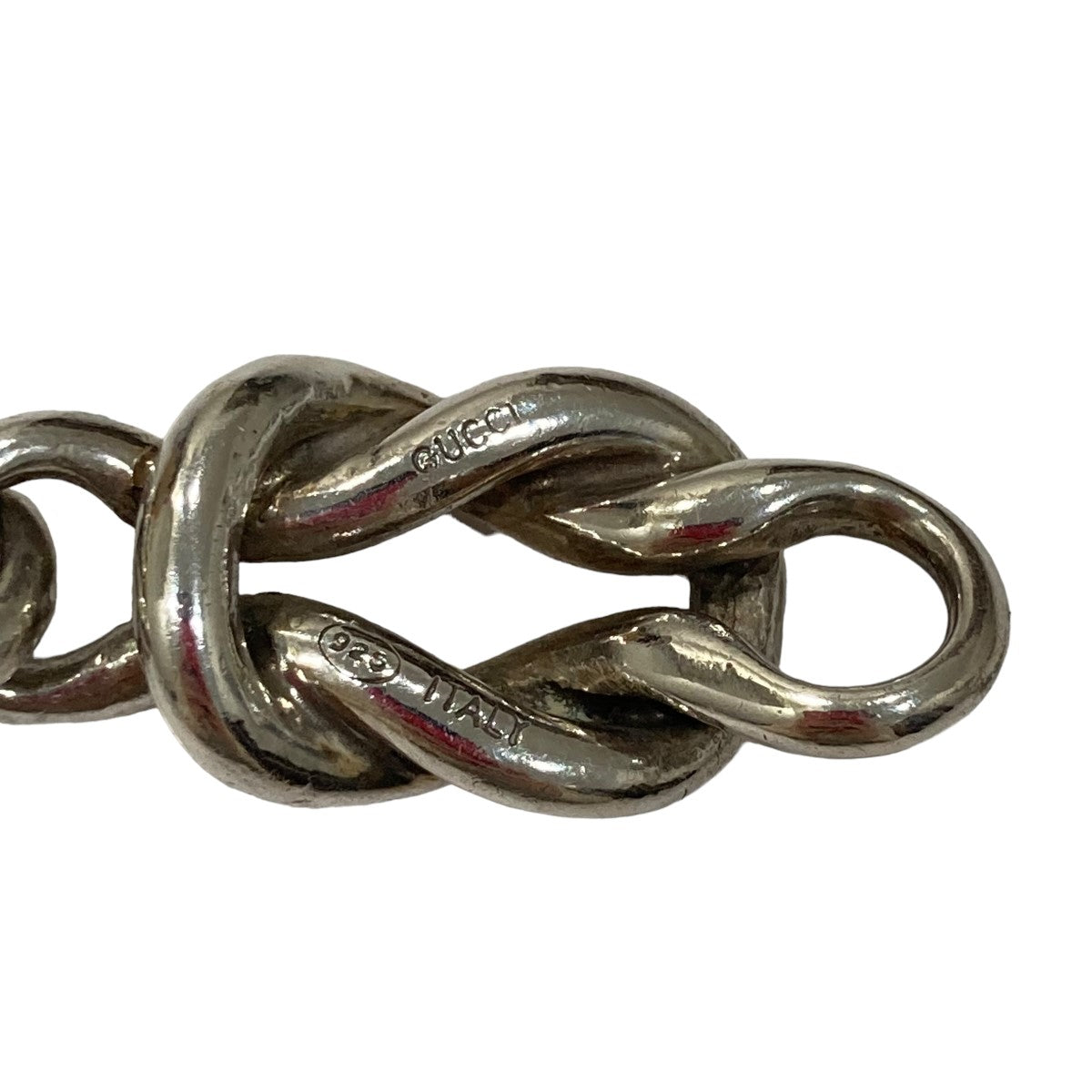 GUCCI(グッチ) ヴィンテージ チェーンブレスレット シルバー｜【公式