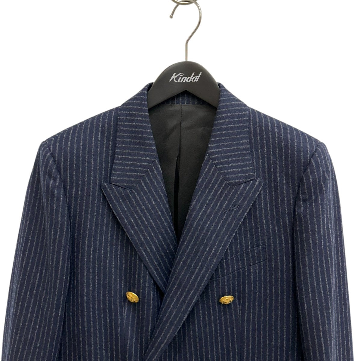 CELINE(セリーヌ) ストライプダブルブレストジャケット2V98E920C