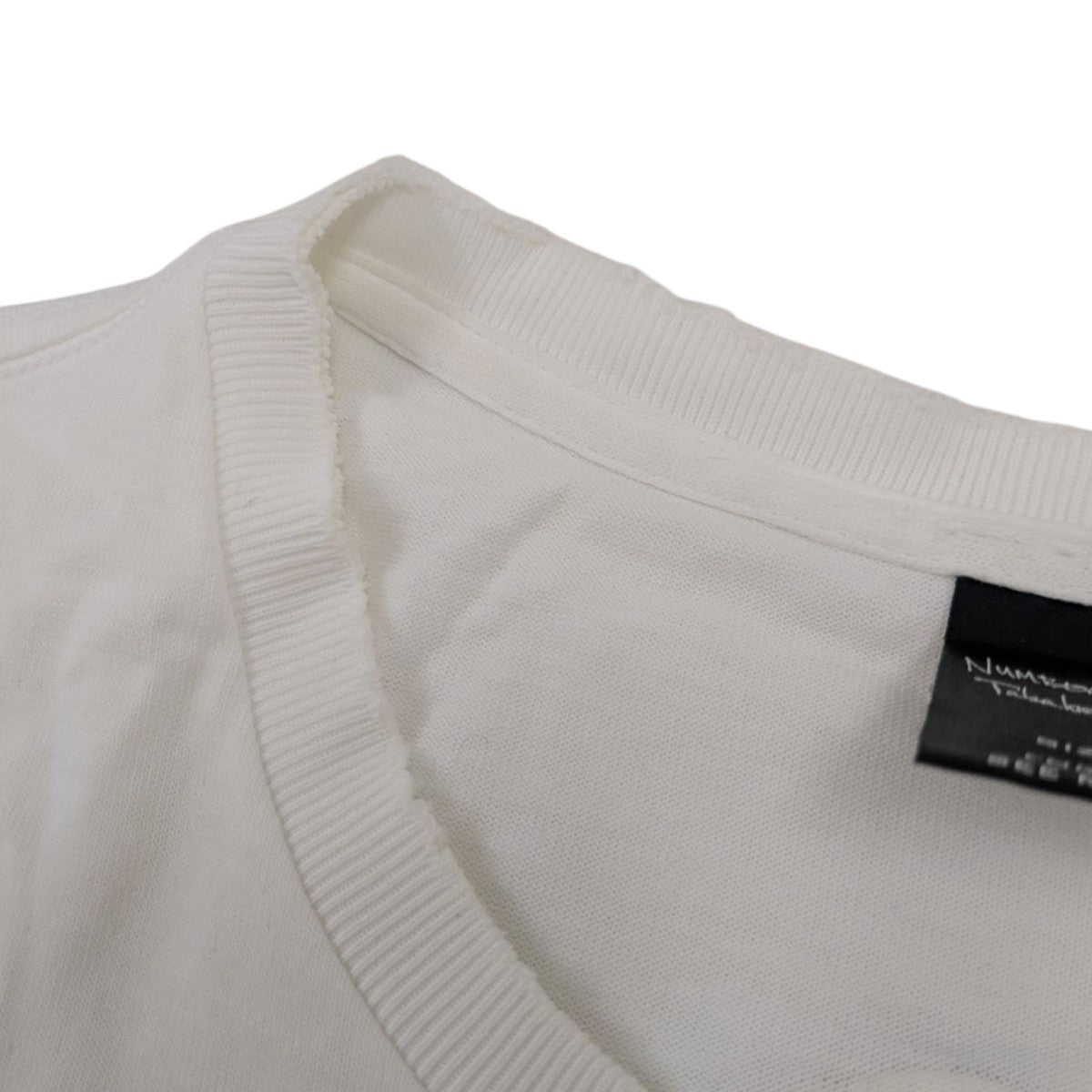 NUMBER (N)INE(ナンバーナイン) 03SSカート期ベロTシャツ ホワイト
