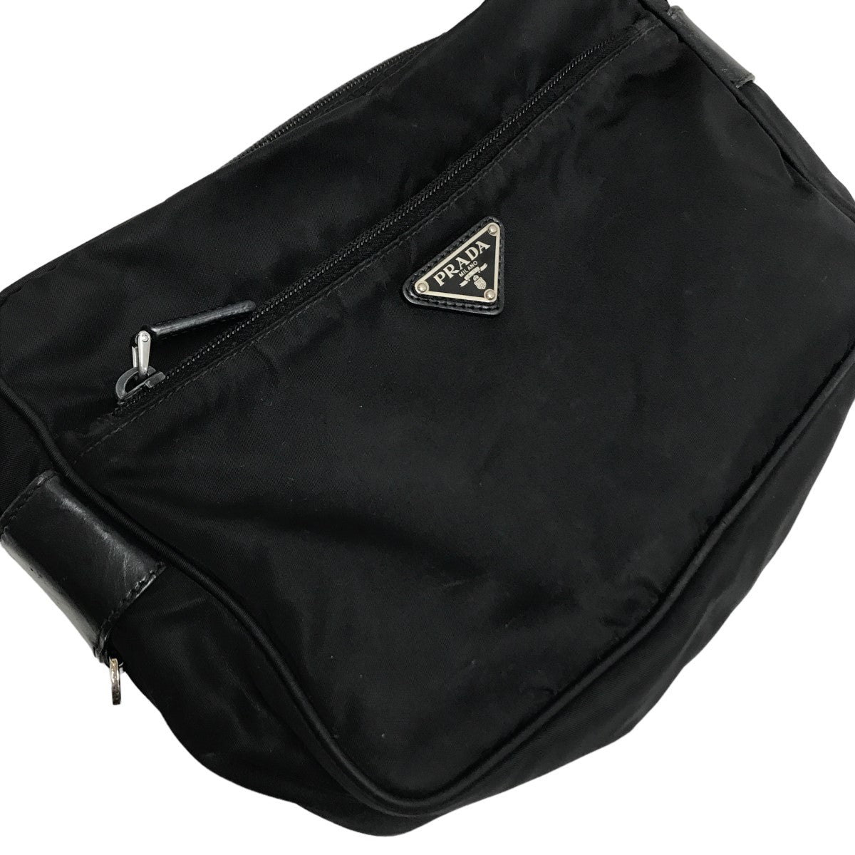 PRADA(プラダ) ロゴプレート ナイロンショルダーバッグ BT0167 BT0167