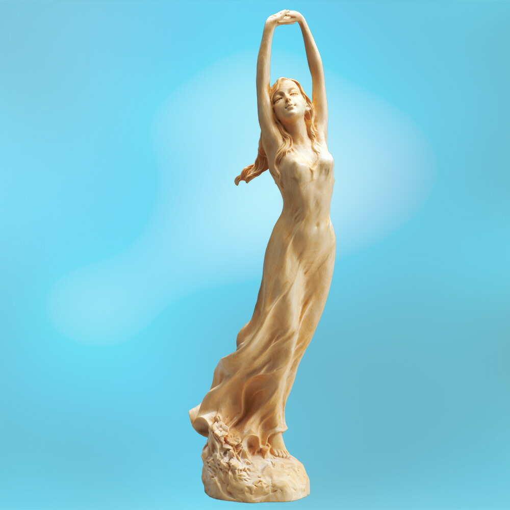 楽天市場】ブロンズ像 『 透明の時 』大道寺光弘 女性 リビング 玄関