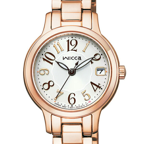 シチズン ウィッカ ソーラー フラワーパターンダイヤル KH4-963-13