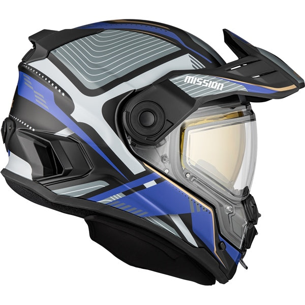 CKX Mission AMS Verve Snowmobile Helmet w/ Electric Shield – Port