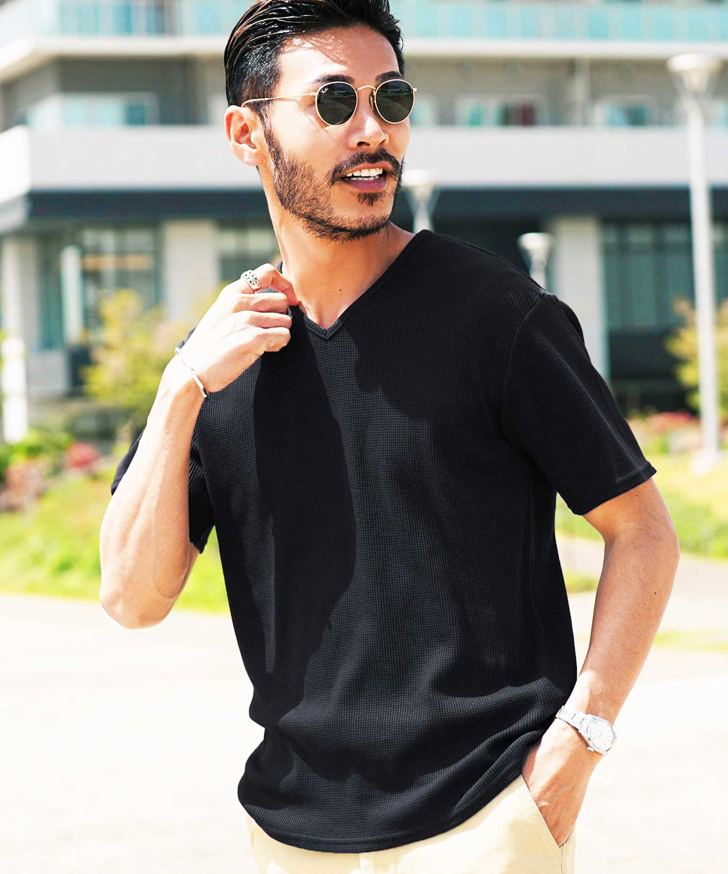 roshell（ロシェル） Tシャツ メンズ トップス カットソー 半袖Tシャツ