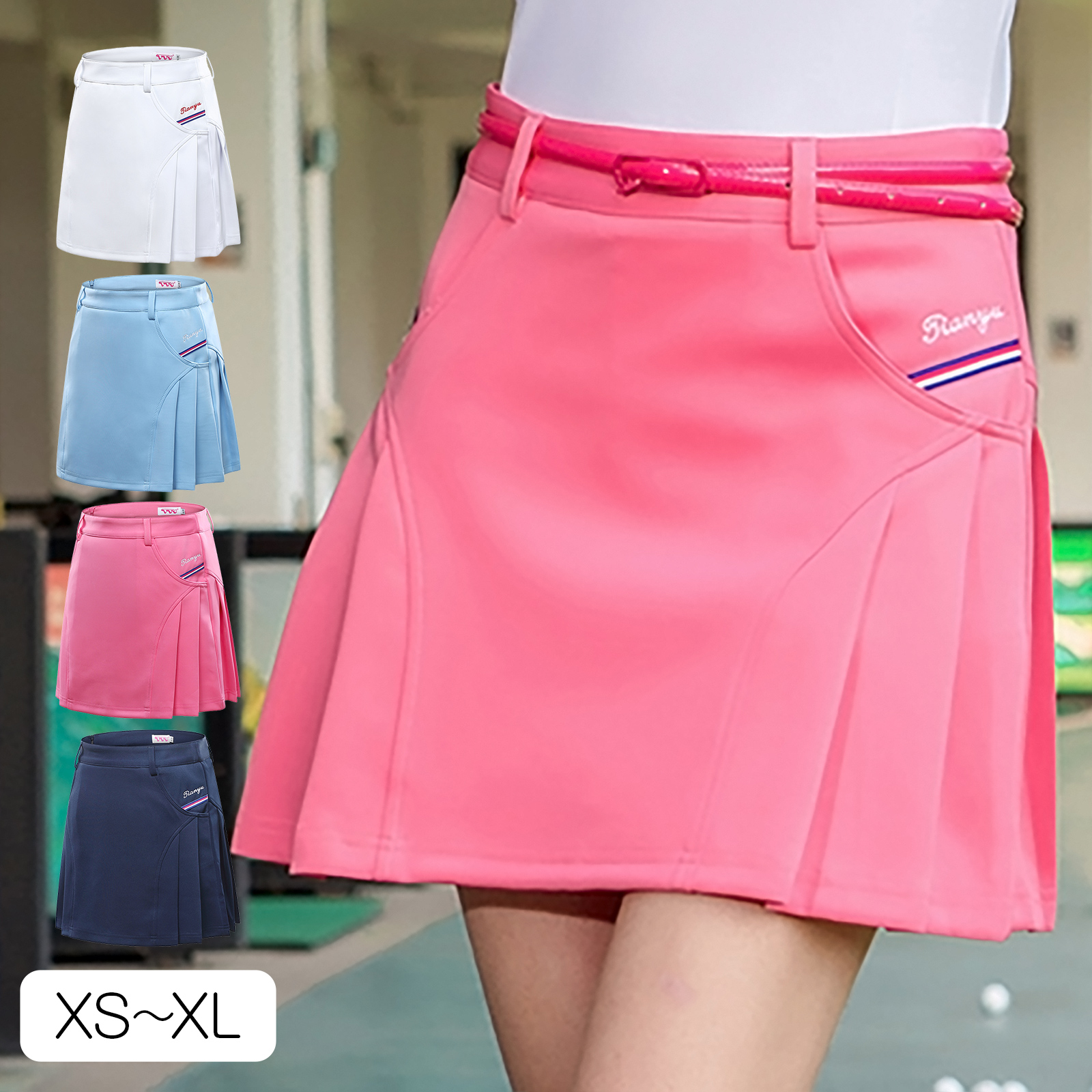 ポイント10倍！】ゴルフスカート ゴルフ スカート 春夏 レディース
