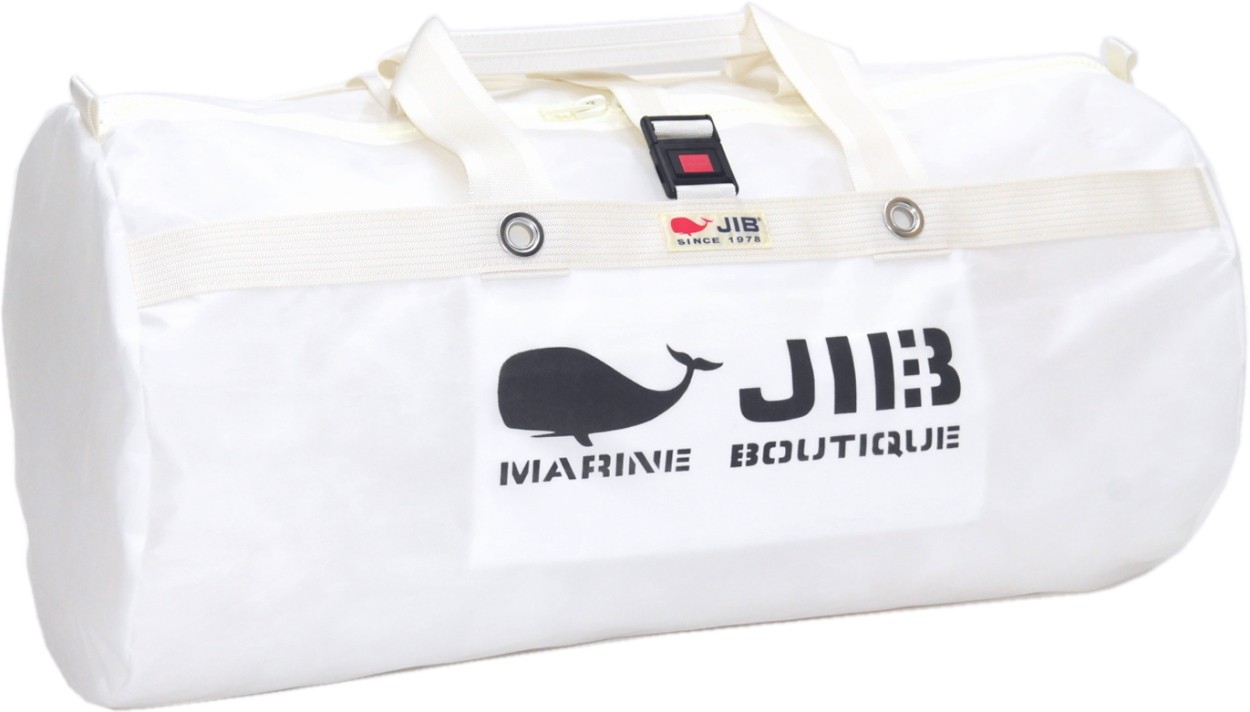JIB（ジブ） DLG JIB ラージダッフルバッグ ホワイト／アイボリー