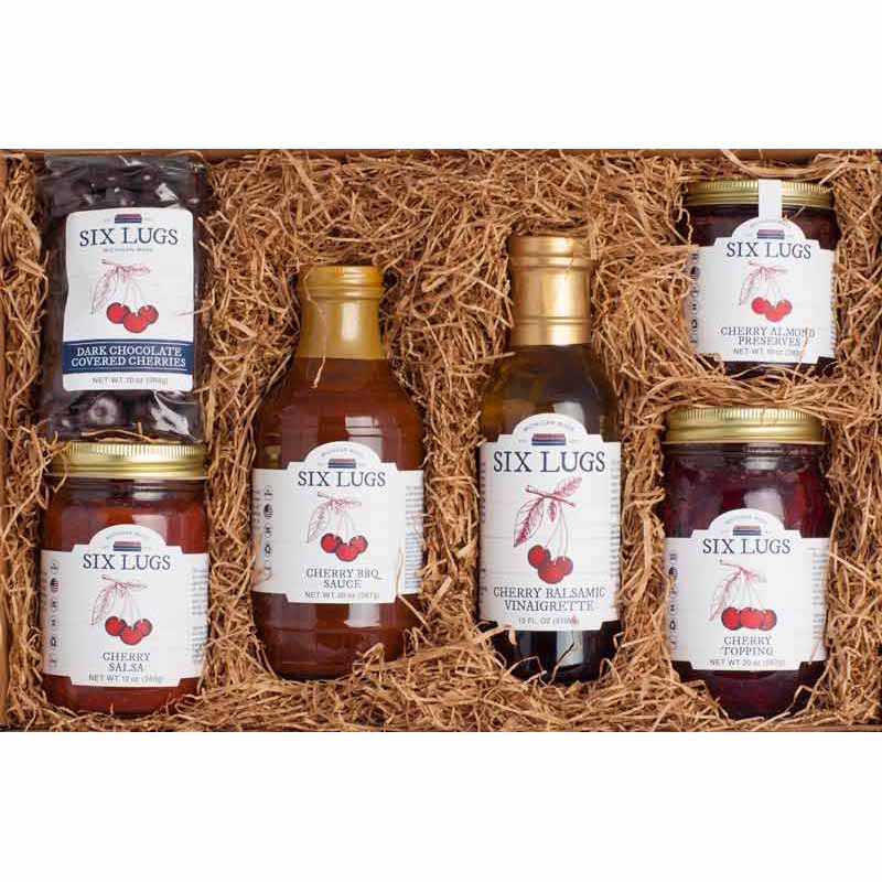 6 CHERRY PRODUCTS GIFT BOX - Six Lugs