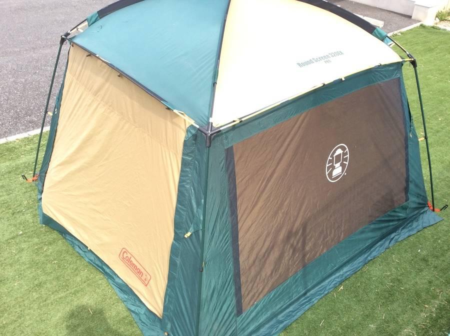 D323 Coleman ラウンドスクリーン 320EX UVPRO テント ◇ Coleman