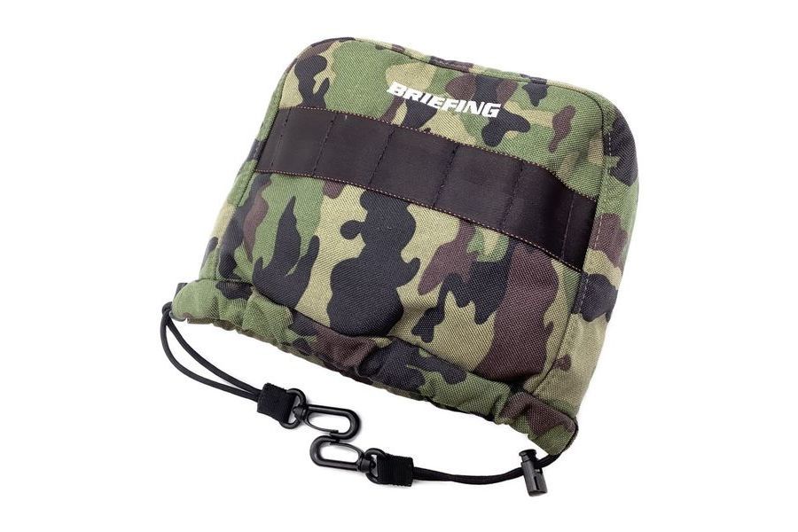 ミルスペック！ブリーフィングのキャディバッグとヘッドカバー