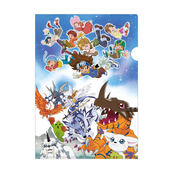 デジモンアドベンチャー】成熟期 クリアファイル: ステーショナリー