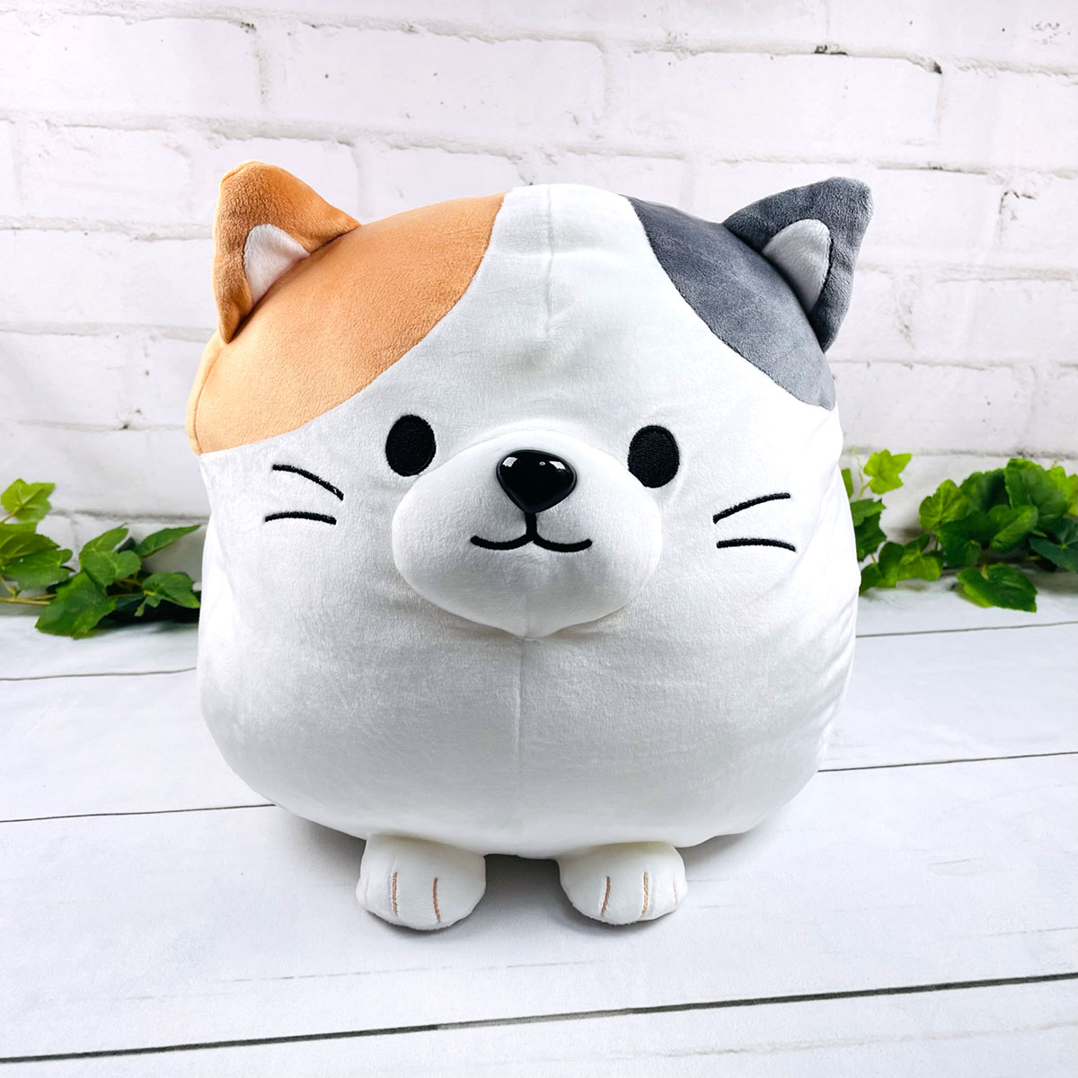 CRUX BIGアニマルぬいぐるみ 三毛猫 113042 - 動物雑貨の通信販売