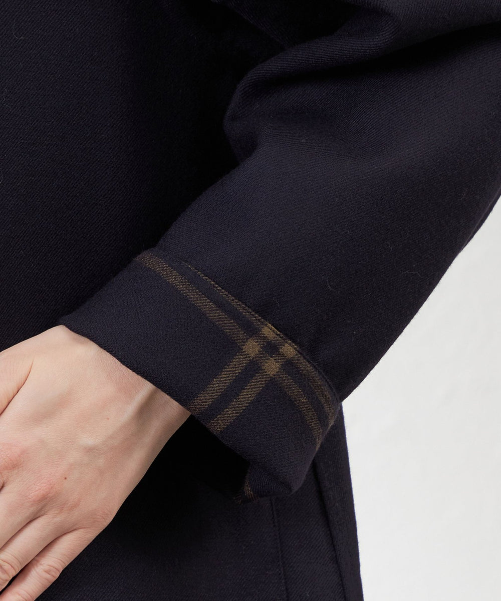 WEB限定】【リバーシブル】ウールリバーステンカラーコート(コート