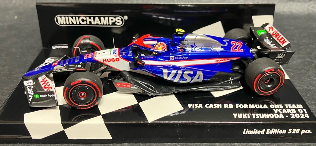 2024 VCARB 01 #22 角田裕毅 | エイトプリンのミニカー中心のブログ