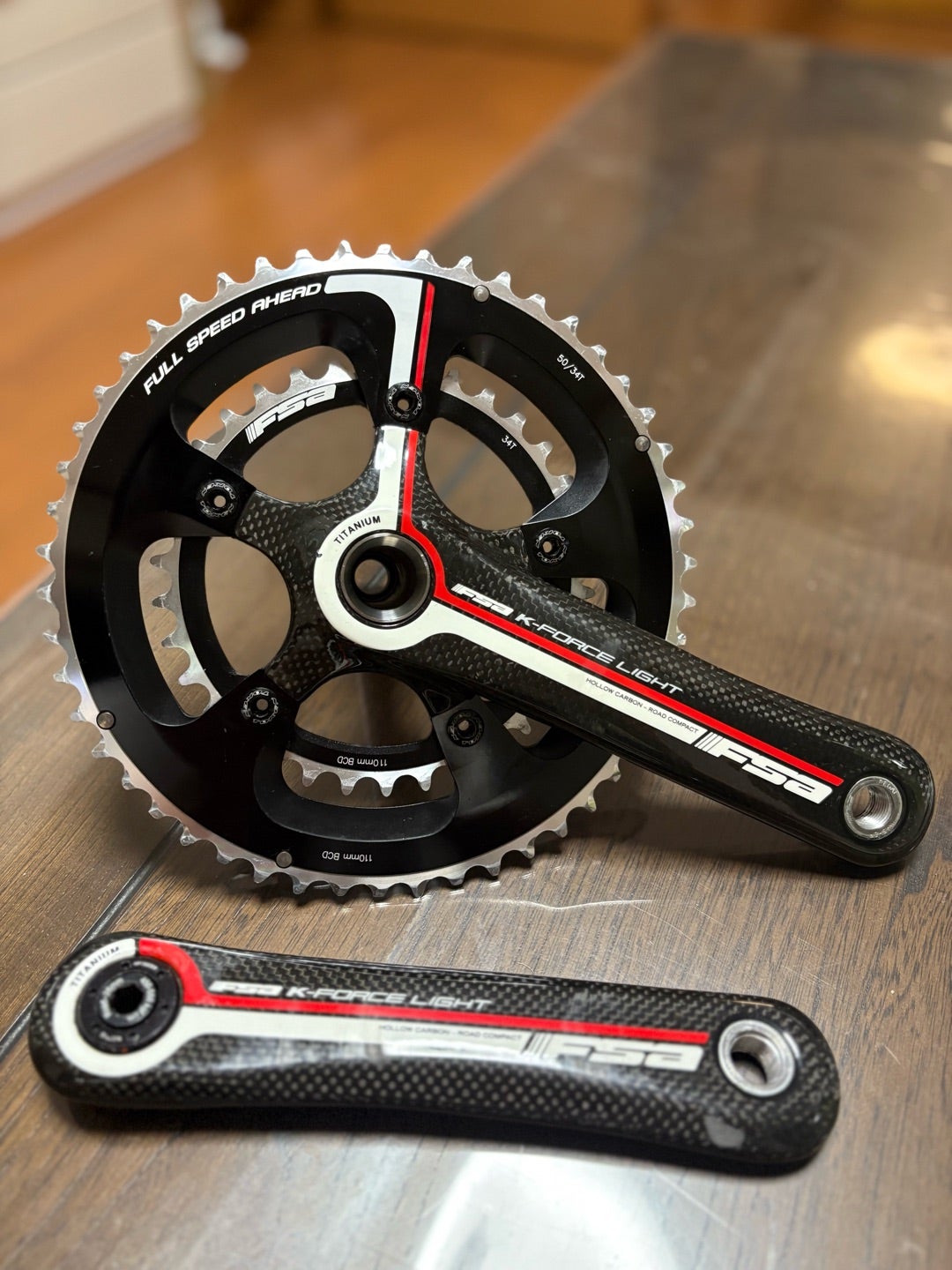 激レア】FSA K-FORCE titanium カーボンクランク | ユーヤのブログ