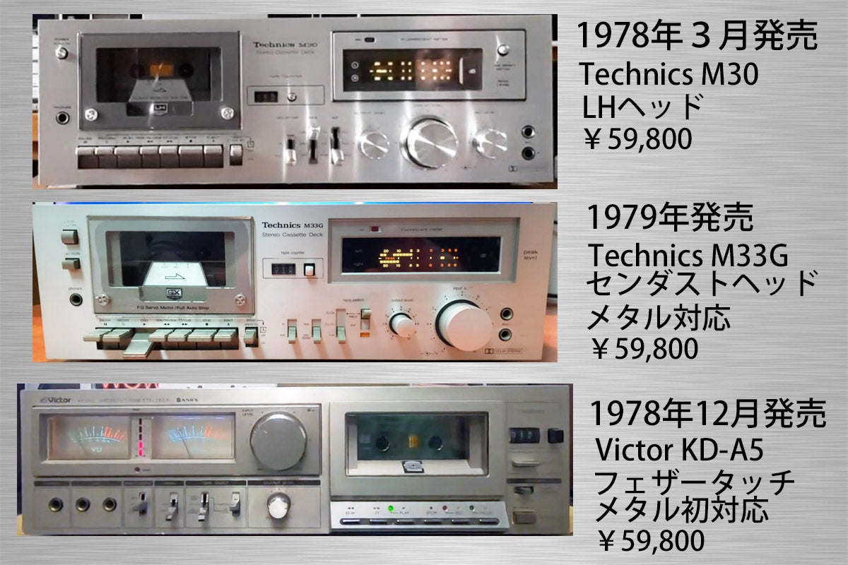 テクニクス・カセットデッキ「Technics M33」修理・レビュー