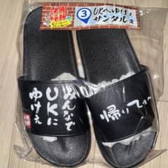 水曜どうでしょうエンタメくじ UKへゆけぇサンダル賞 新品未開封未使用