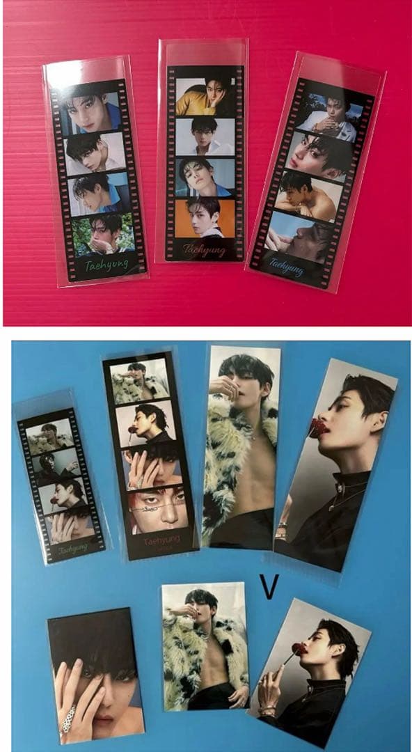 BTS V フィルムブックマーク・フィルムフォト