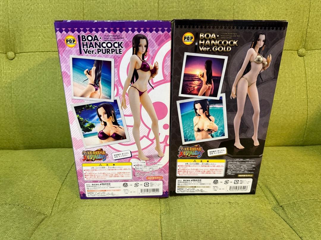 ONE PIECE ハンコック POP Ver.GOLD PURPLE 2点