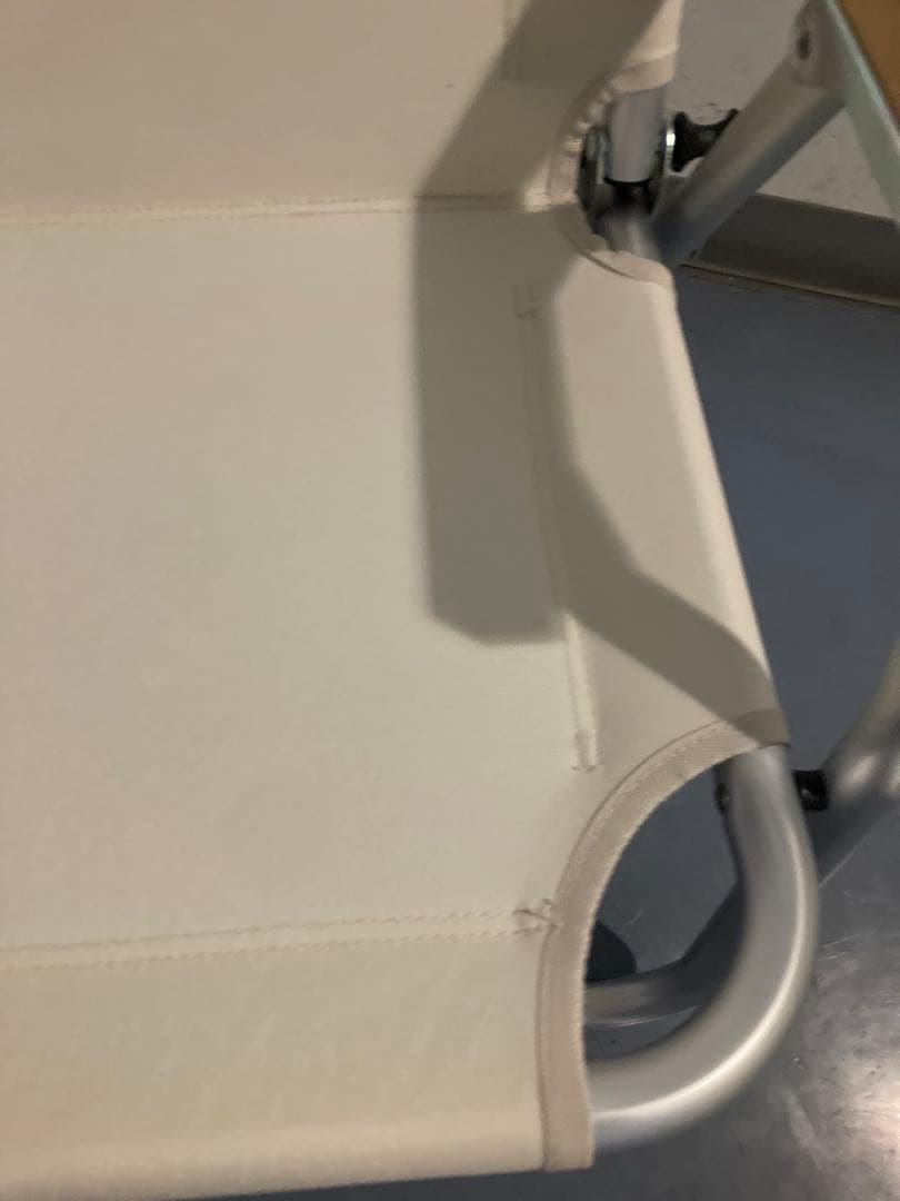 無印良品 MUJI アルミ 折りたたみベンチ チェア 無印良品 廃盤商品