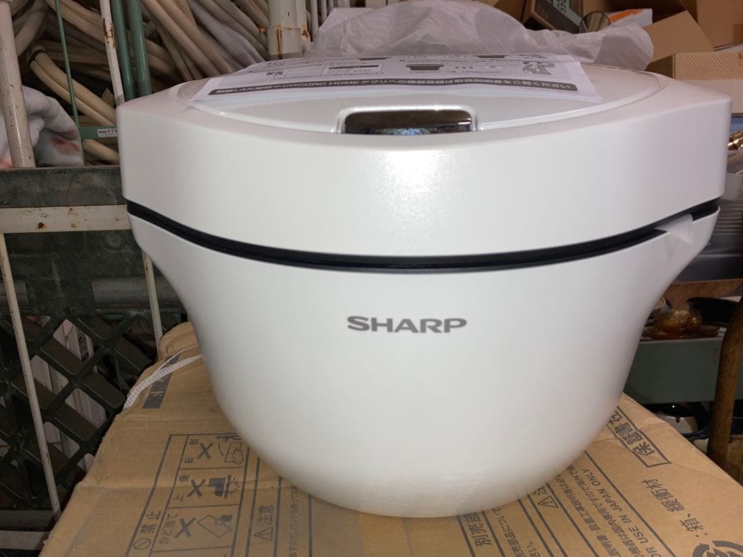 未使用品 SHARP ヘルシオ ホットクックKN-HW16-W 2022年製 KN-HT16E | ヘルシオ ホットクック：シャープ