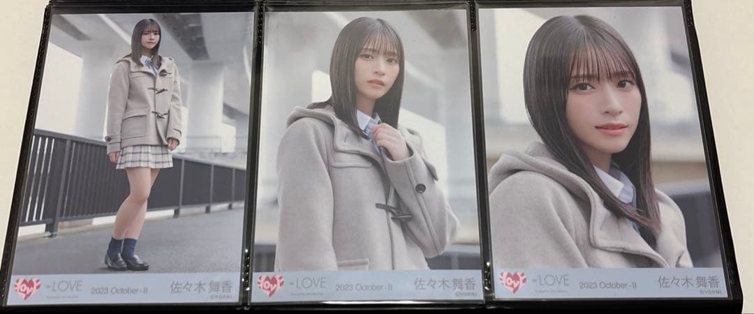 イコラブ 生写真 コンプ 佐々木舞香 ラストノートしか知らない ジャケ