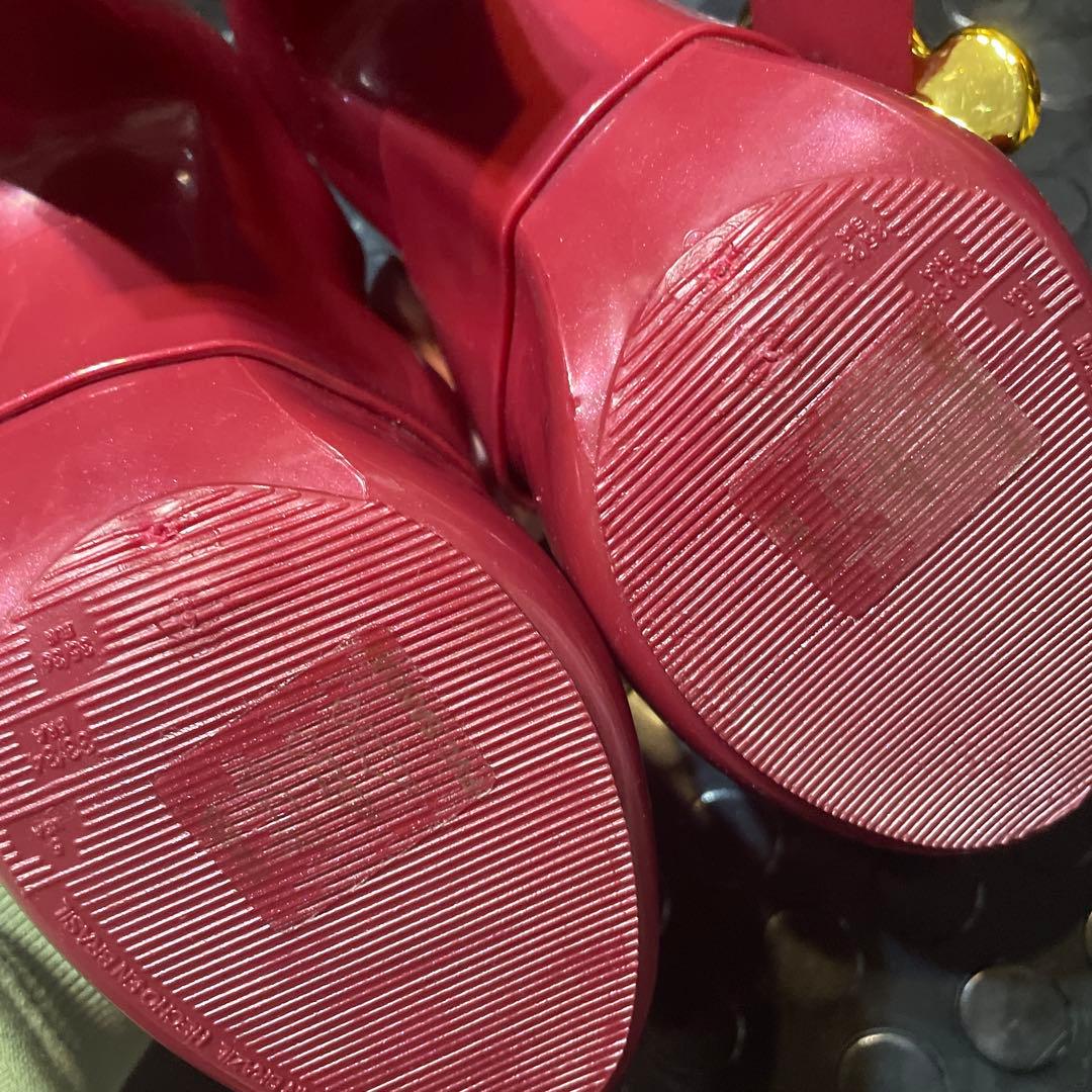 ヴィヴィアンウエストウッド×Melissa / テンプテーション EU375赤