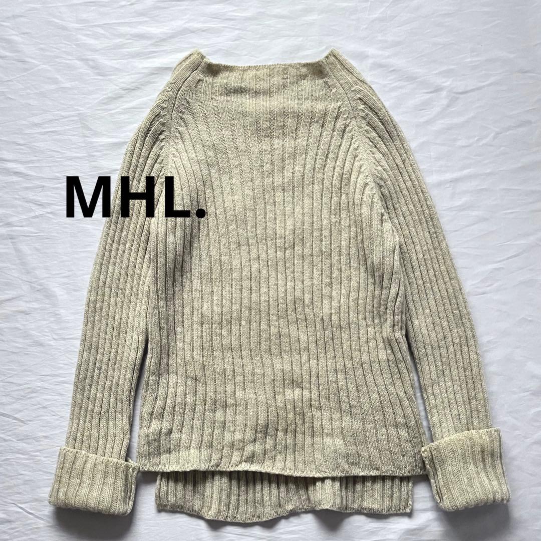 MHL. ウール ボトルネックニット セーター マーガレットハウエル