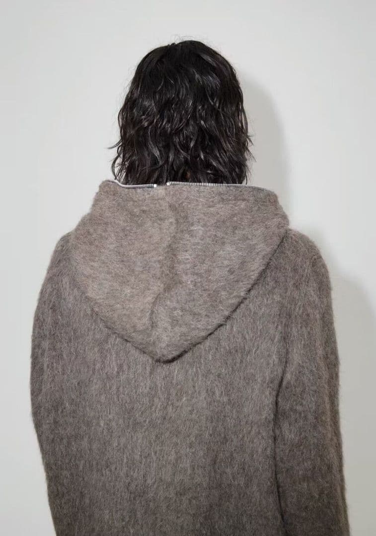 OUR LEGACY FULL ZIP HOOD Grey 48 - メルカリ