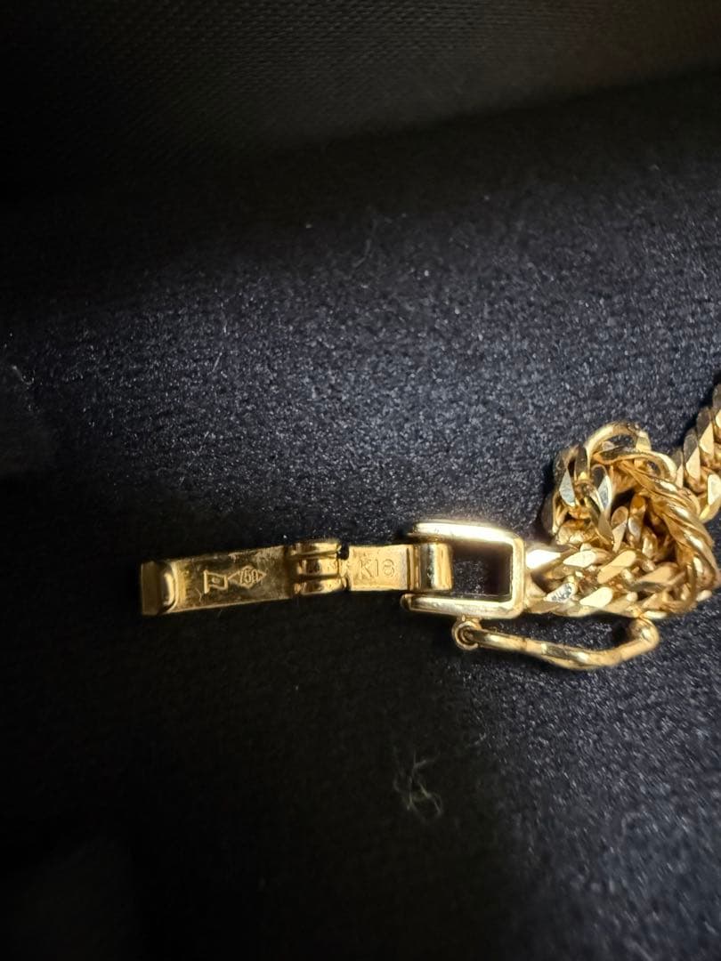 18金　ネックレス　11.9g 45センチ