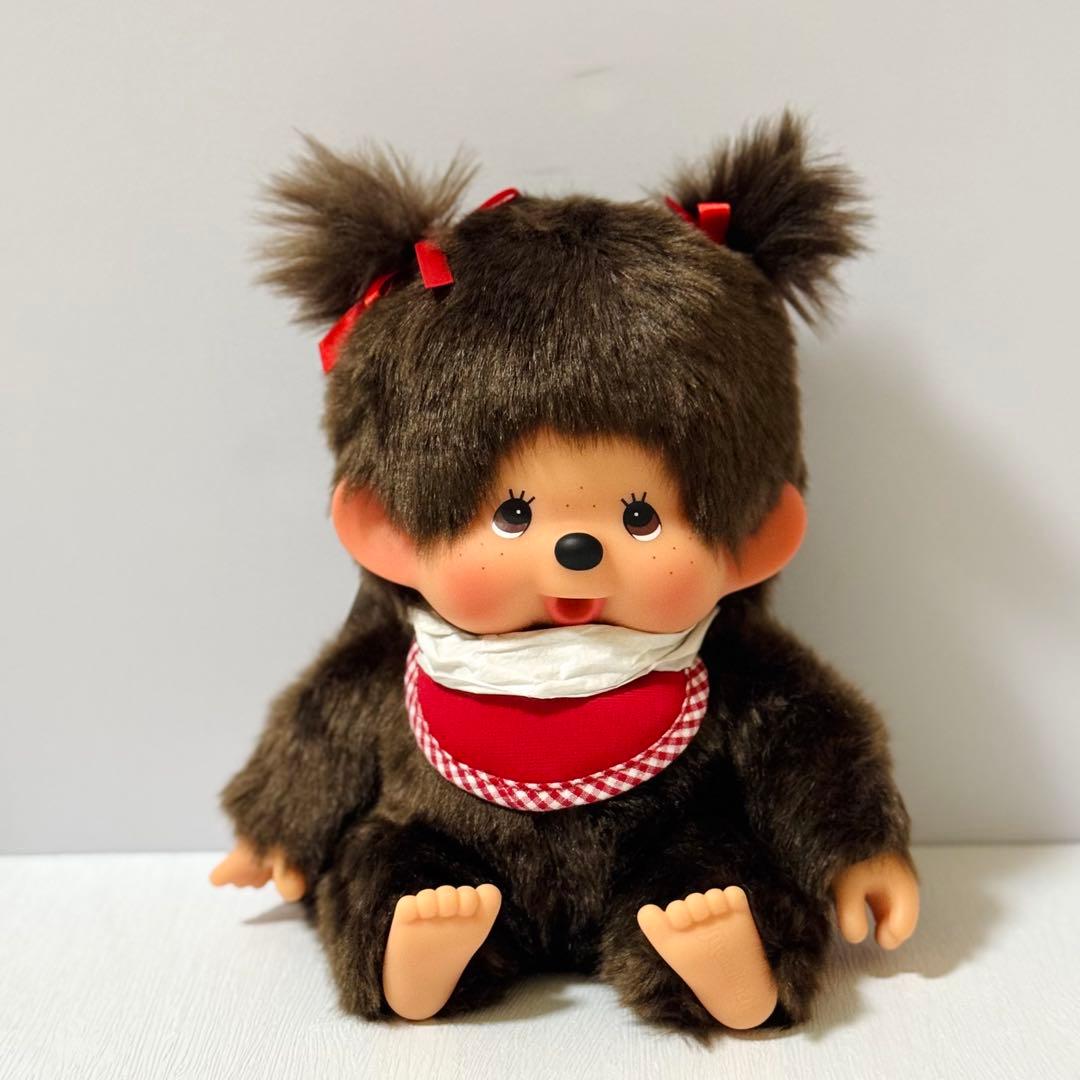 モンチッチ M お座り 女の子 ツインテール お洋服付き