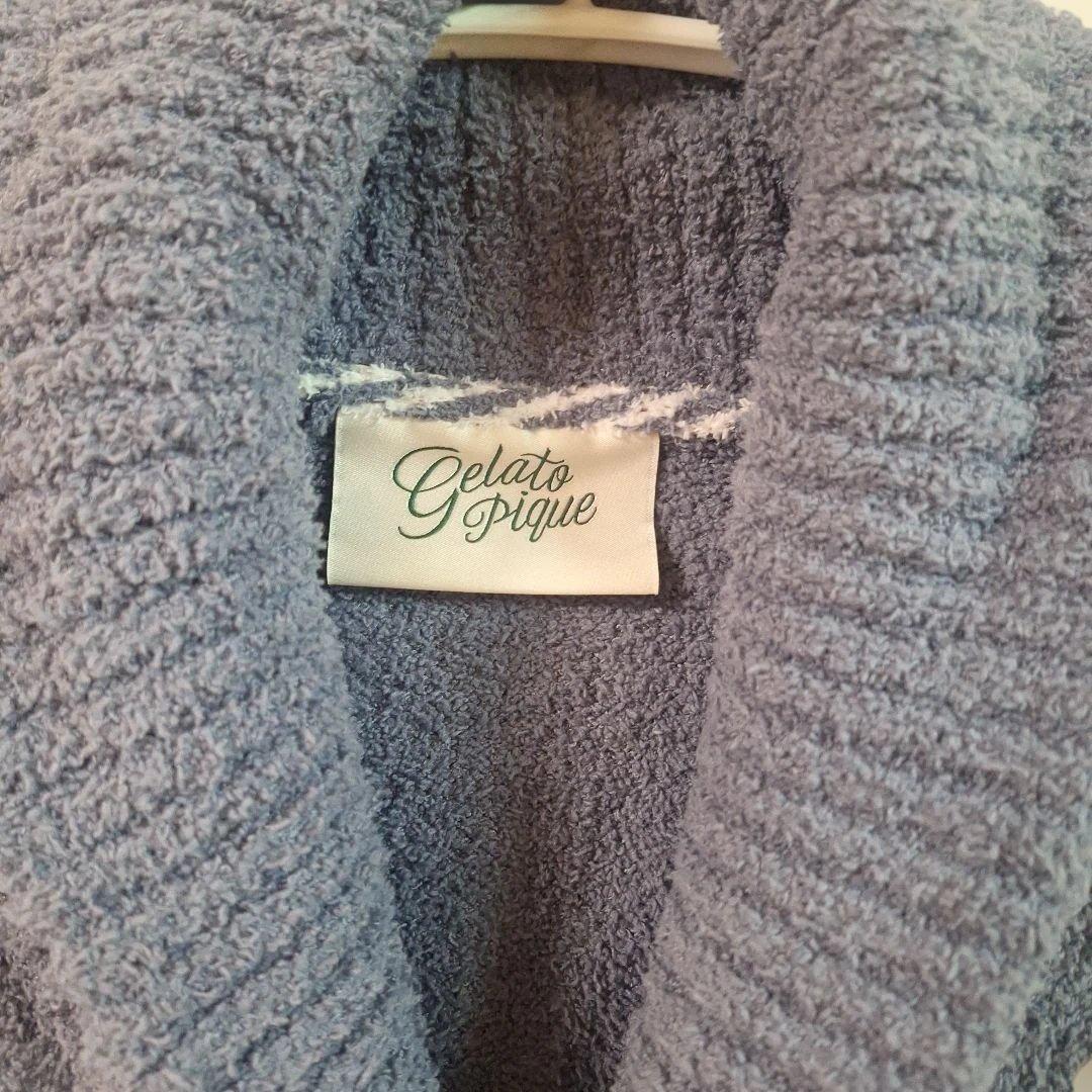 人気 ジェラート ピケ ノルディックショール カーディガン ルーム