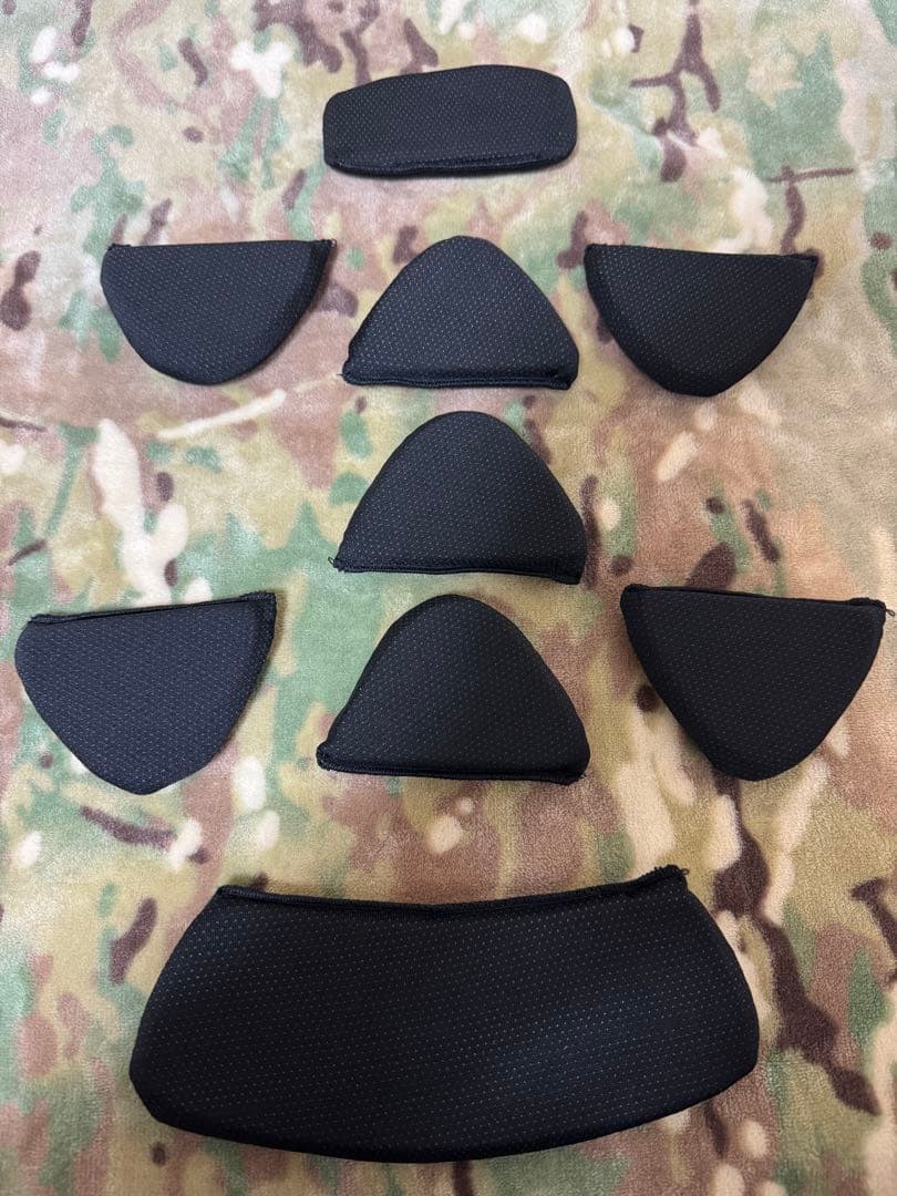 実物新品4Dtactical H.I.V.E OpsCore 用パッド 1/2” TMC Ops-Coreタイプ FAST SF ヘルメット + Ops-Coreタイプ MANDIBLE