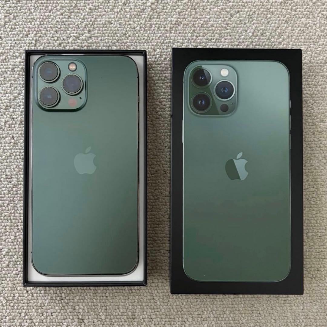 Apple iPhone 13 Pro Max 512GB アルパイングリーン - メルカリ