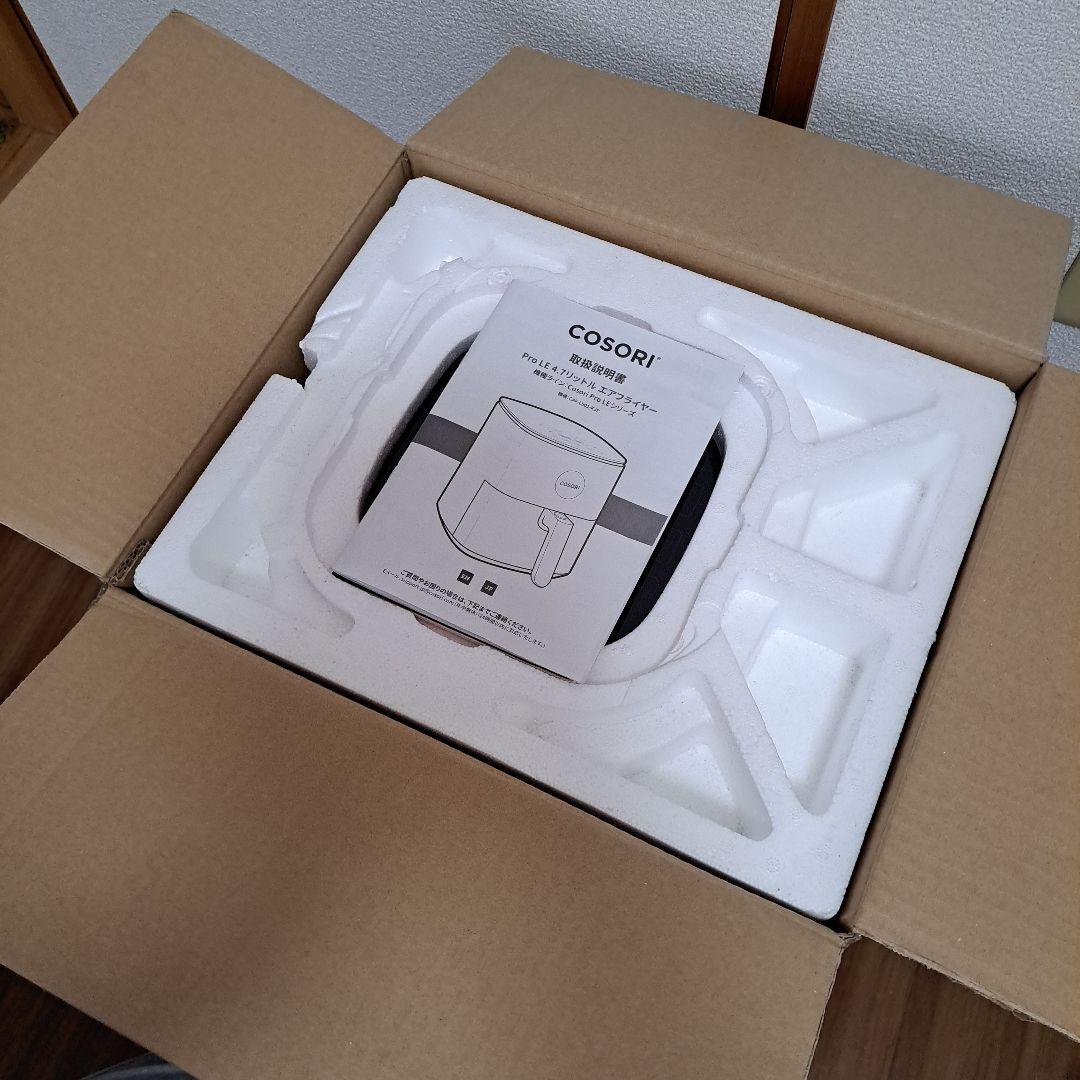 COSORI エアフライヤー 4.7L　ブラック