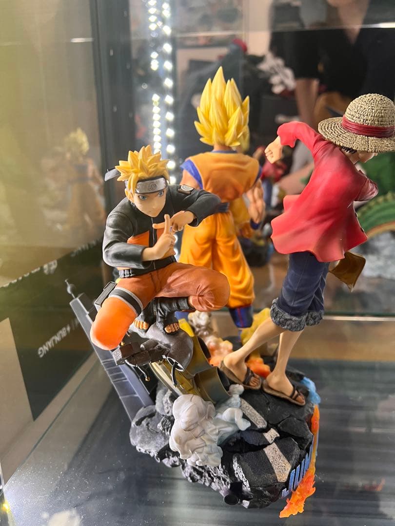 超レア】ジャンプフォース 孫悟空 ナルト ルフィ フィギュア - メルカリ