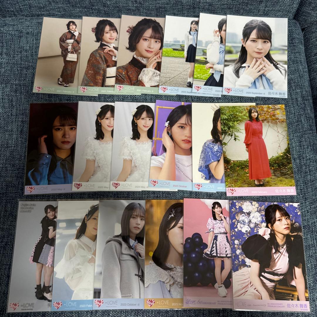 LOVE イコラブ 佐々木舞香 生写真 まとめ 18枚 - メルカリ