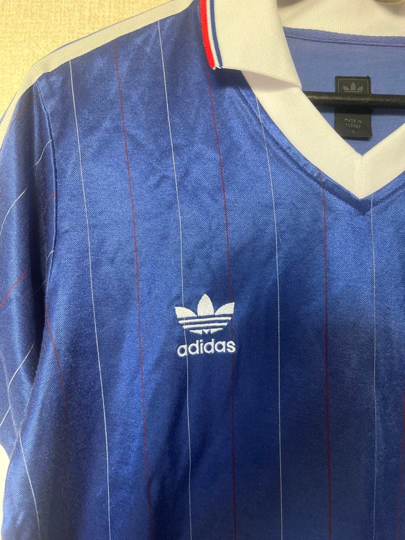 激レア フランス代表 1970年代 プラティニ ユニフォーム 復刻 90s L